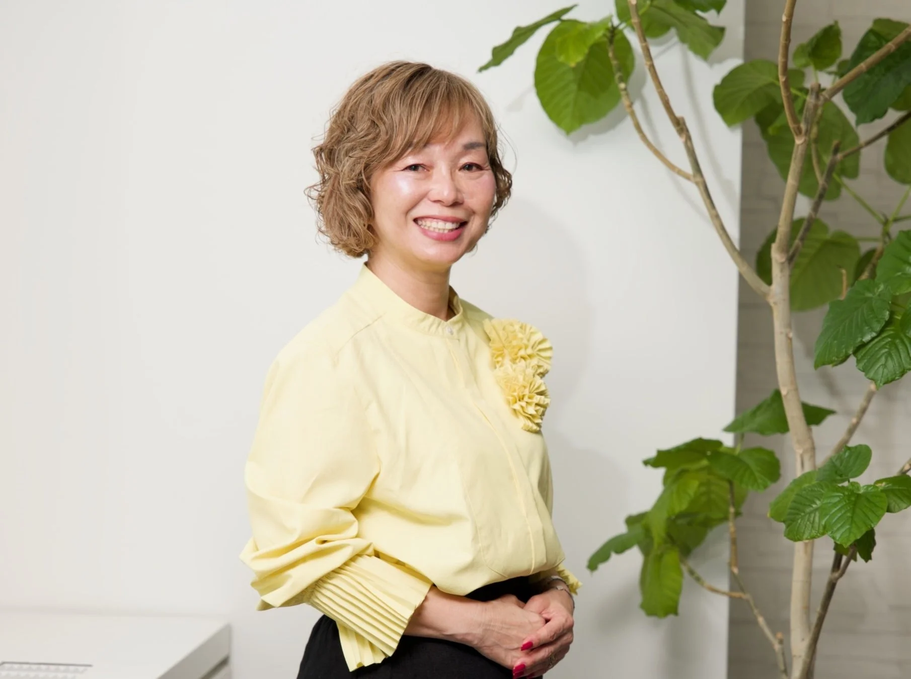 西﨑彩智氏のポートレート
