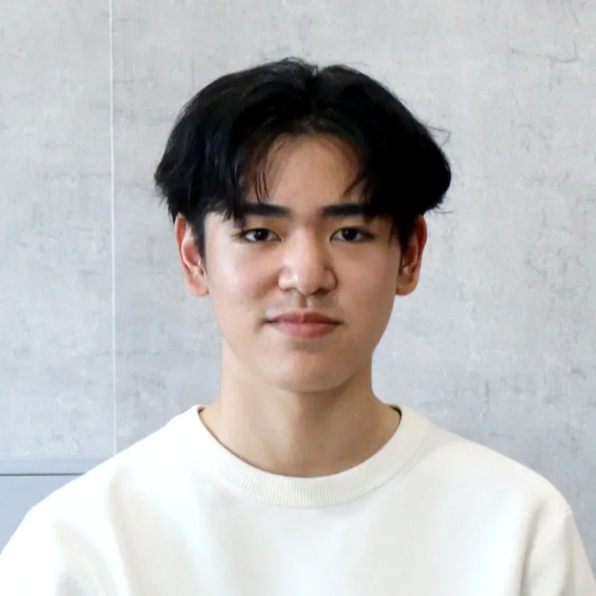 昨年度発表生徒の山崎拓己さん