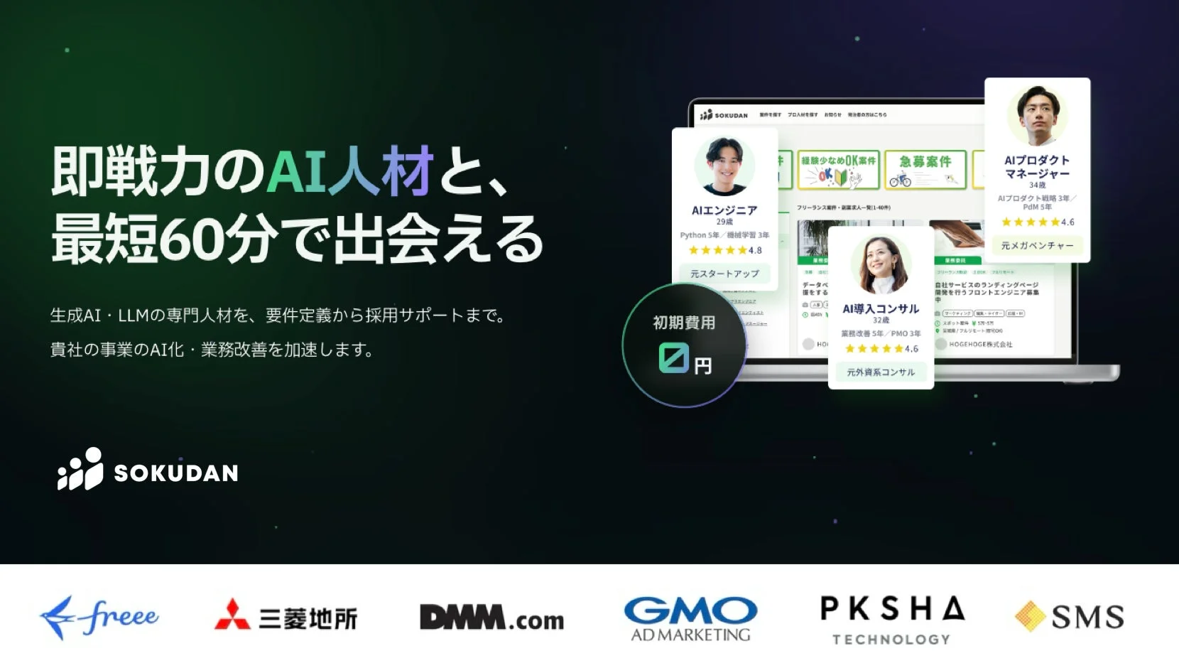 SOKUDANのサービス概要