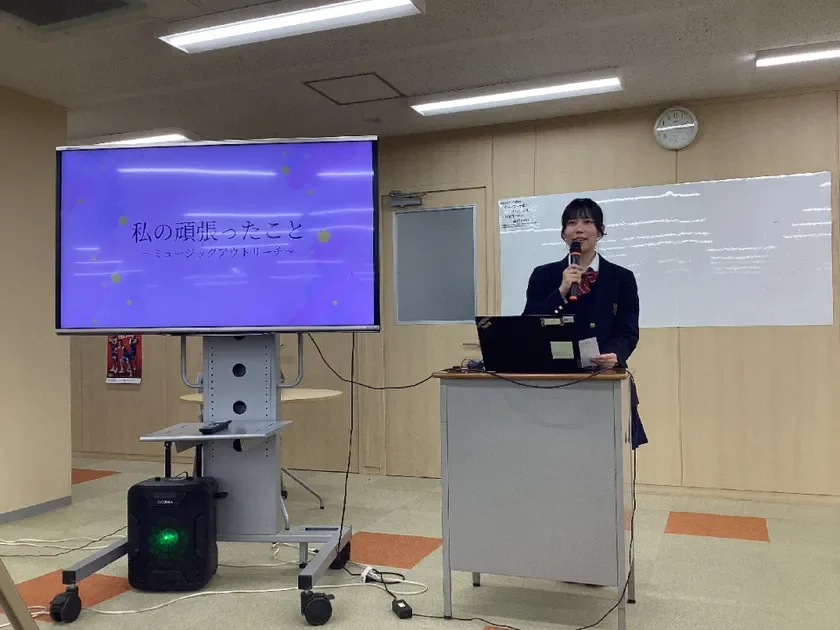 昨年度の豊橋キャンパス発表の様子